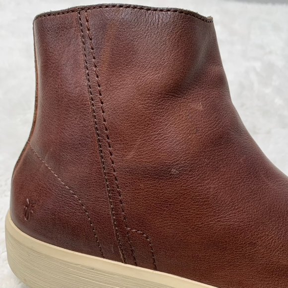 Frye Brown Leather Men\'s Boots main image 5